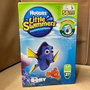 Huggies Little Swimmers 27 swim pants S-p- 16-26lbs ( 27 ct)